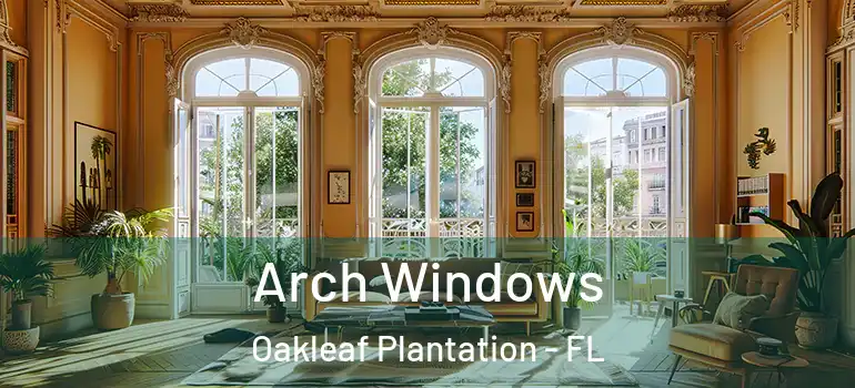 Arch Windows Oakleaf Plantation - FL