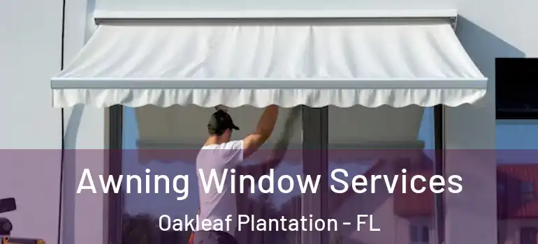 Awning Window Services Oakleaf Plantation - FL