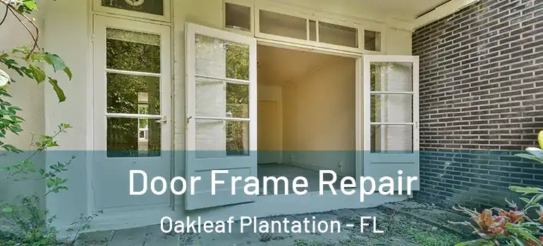 Door Frame Repair Oakleaf Plantation - FL