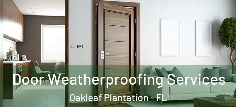 Door Weatherproofing Services Oakleaf Plantation - FL