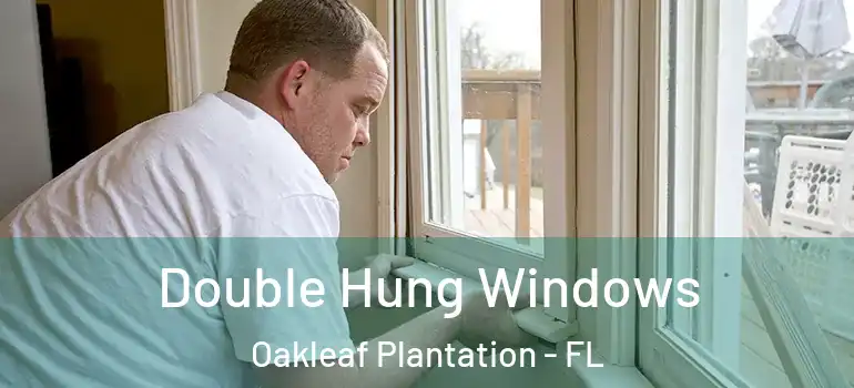 Double Hung Windows Oakleaf Plantation - FL