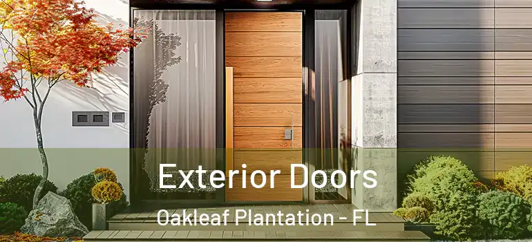 Exterior Doors Oakleaf Plantation - FL