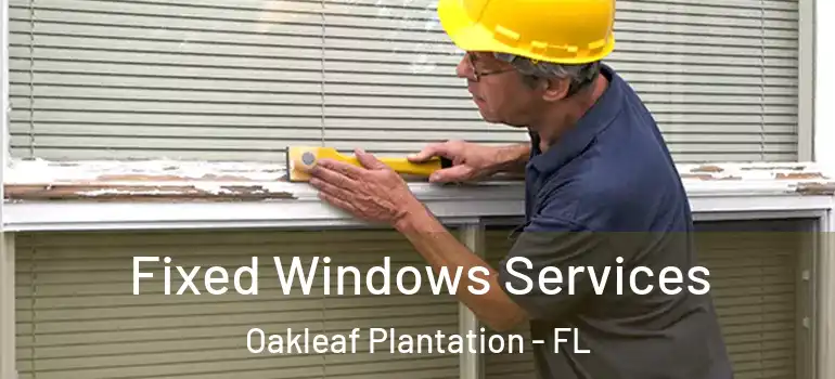 Fixed Windows Services Oakleaf Plantation - FL
