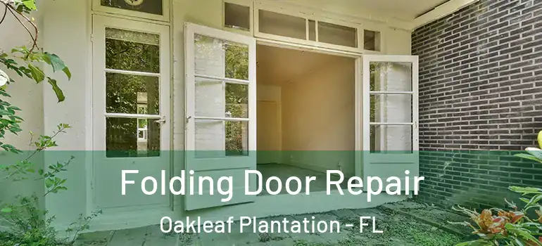 Folding Door Repair Oakleaf Plantation - FL