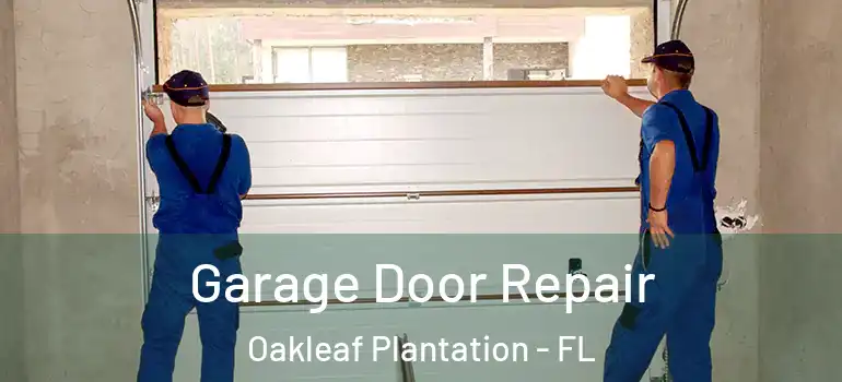 Garage Door Repair Oakleaf Plantation - FL