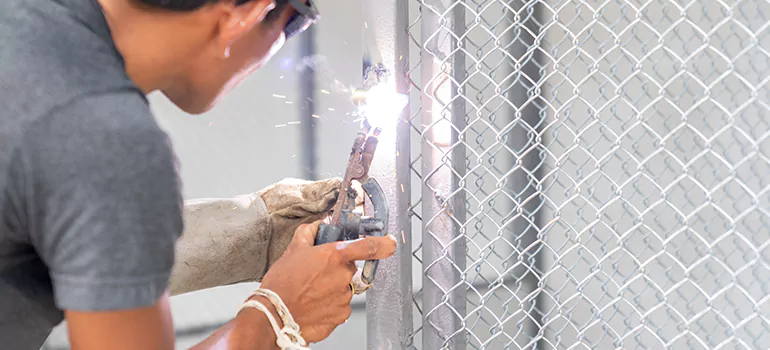 Commercial Mesh Door Repair in Oakleaf Plantation, FL