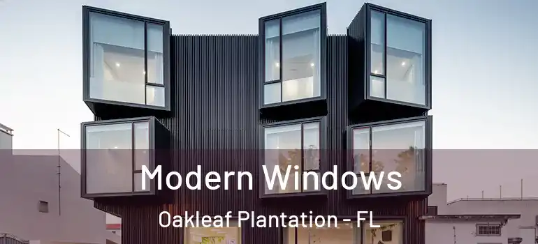 Modern Windows Oakleaf Plantation - FL