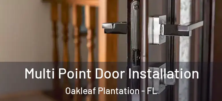 Multi Point Door Installation Oakleaf Plantation - FL