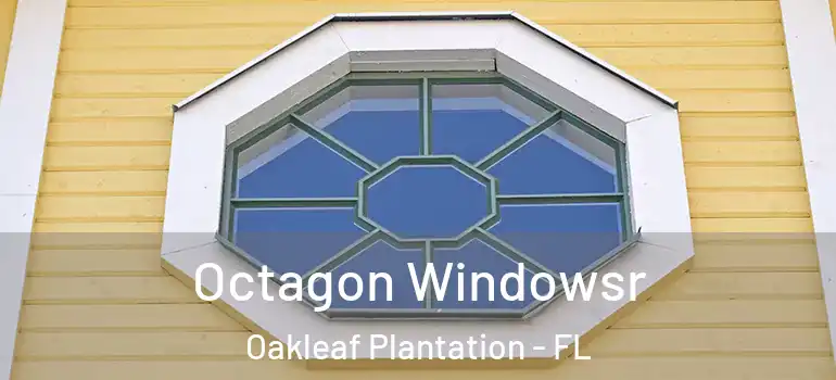 Octagon Windowsr Oakleaf Plantation - FL