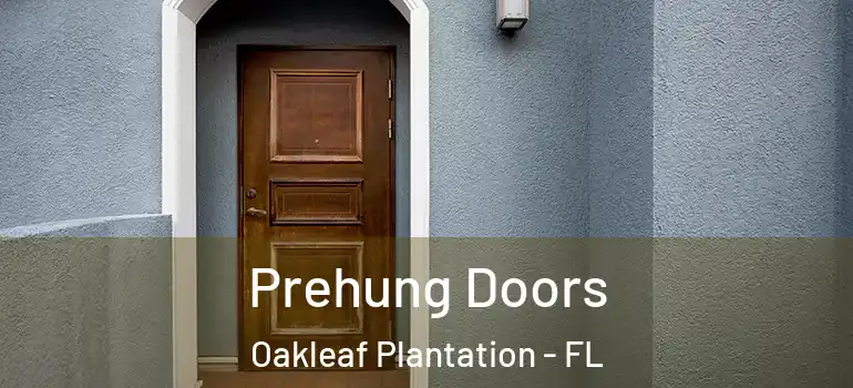 Prehung Doors Oakleaf Plantation - FL