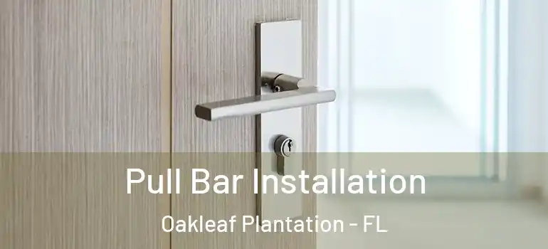 Pull Bar Installation Oakleaf Plantation - FL