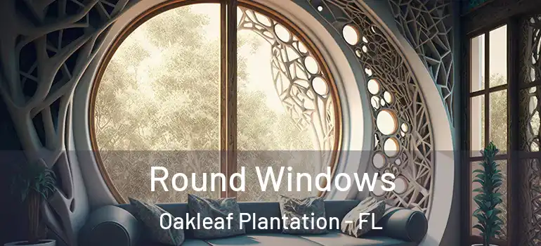 Round Windows Oakleaf Plantation - FL