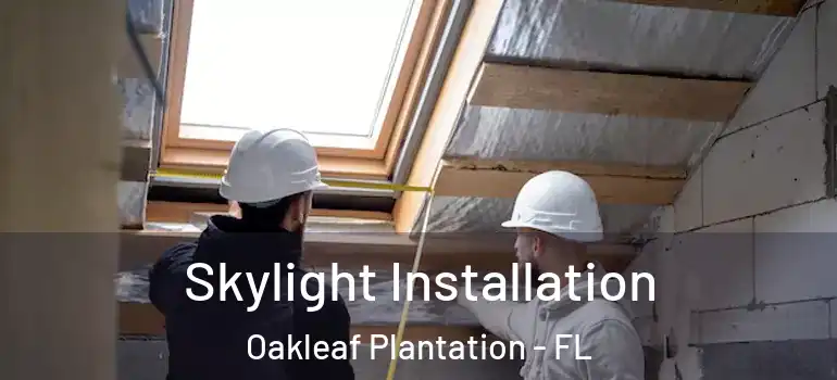 Skylight Installation Oakleaf Plantation - FL