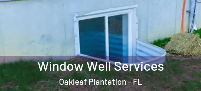 Window Well Services Oakleaf Plantation - FL